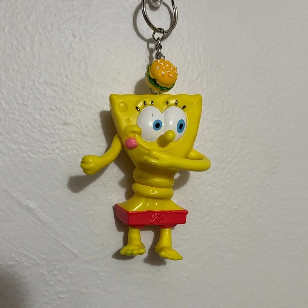 SpongeBob SquarePants Nickelodeon Cartoon Character Keychain